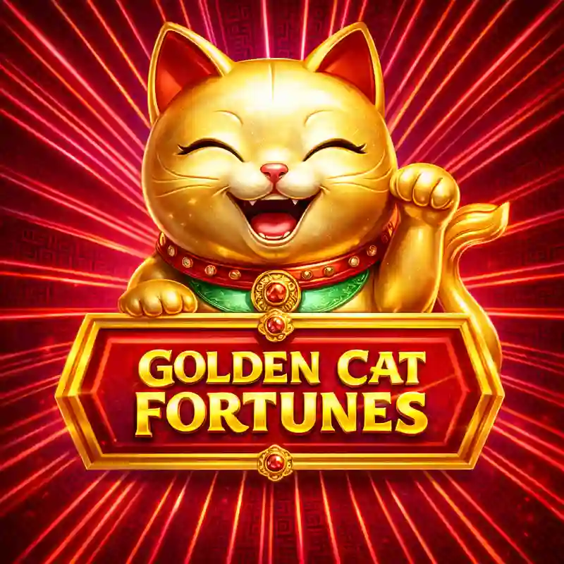 Golden Cat Fortunes slot game luxury interface